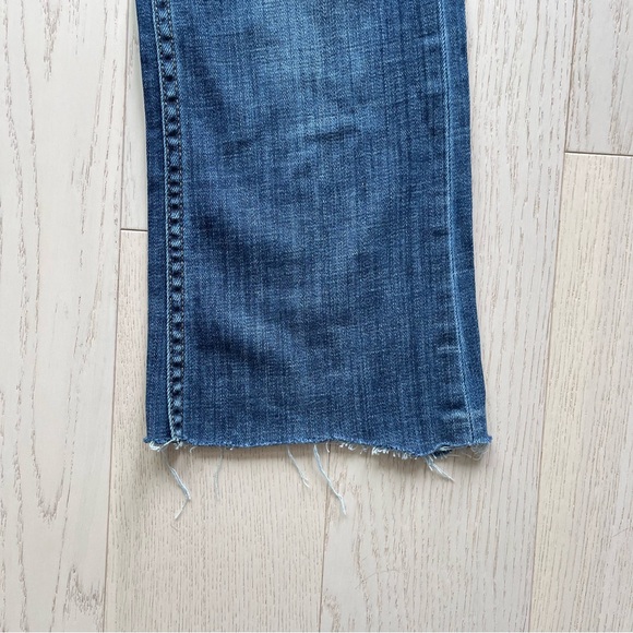 Burberry London Islington Boot Leg Blue Denim Bootcut Jeans  W31 Distressed - Picture 16 of 16